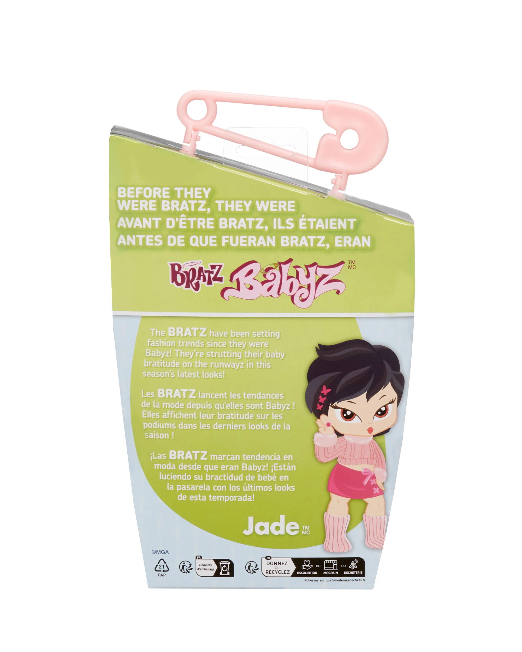 Bratz Babyz Runwayz Doll - Jade - Image 8