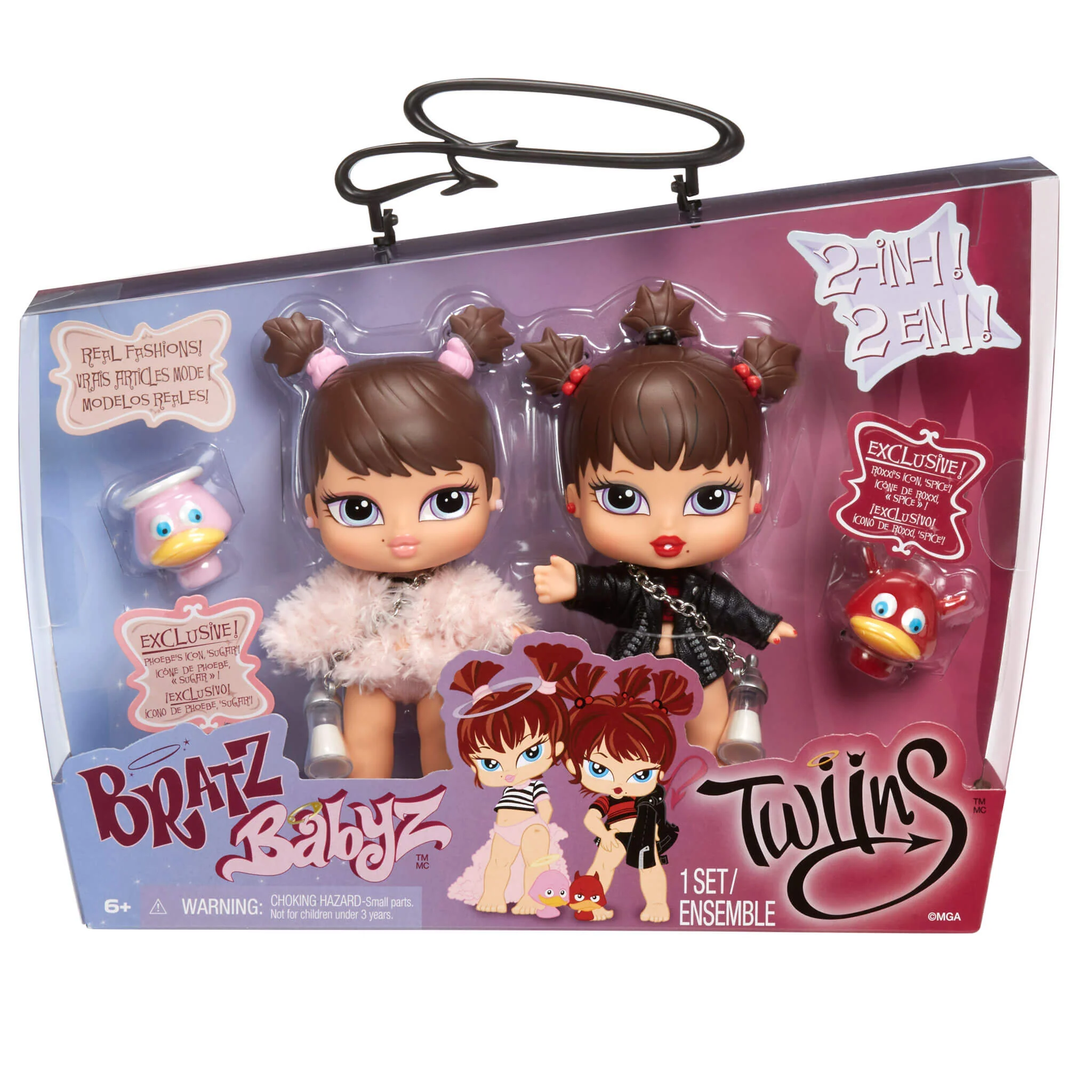 Bratz Babyz Twiins Dolls - Phoebe and Roxxi - Image 8