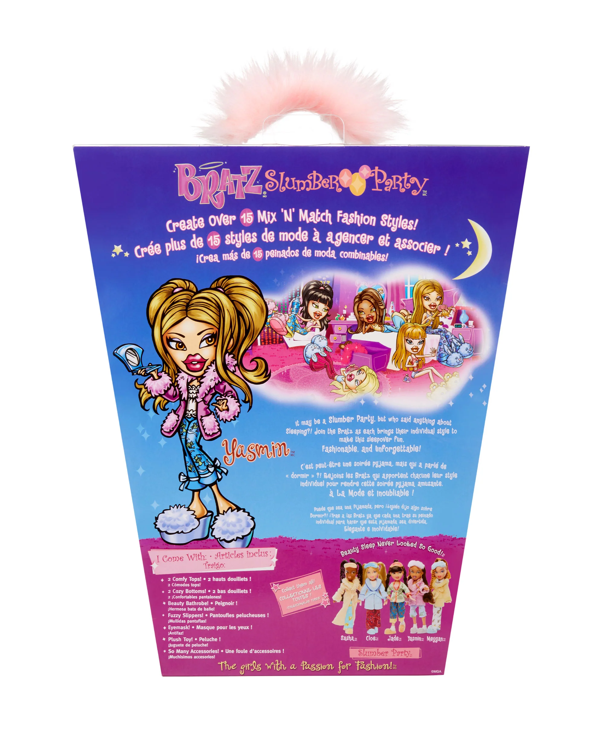 Bratz Slumber Party Fashion Doll - Yasmin - Image 7