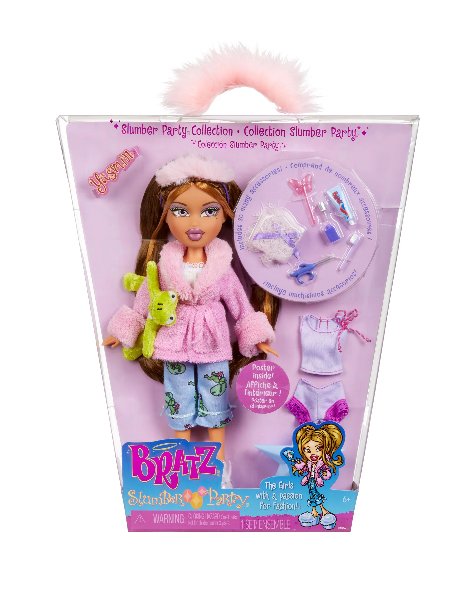 Bratz Slumber Party Fashion Doll - Yasmin - Image 8