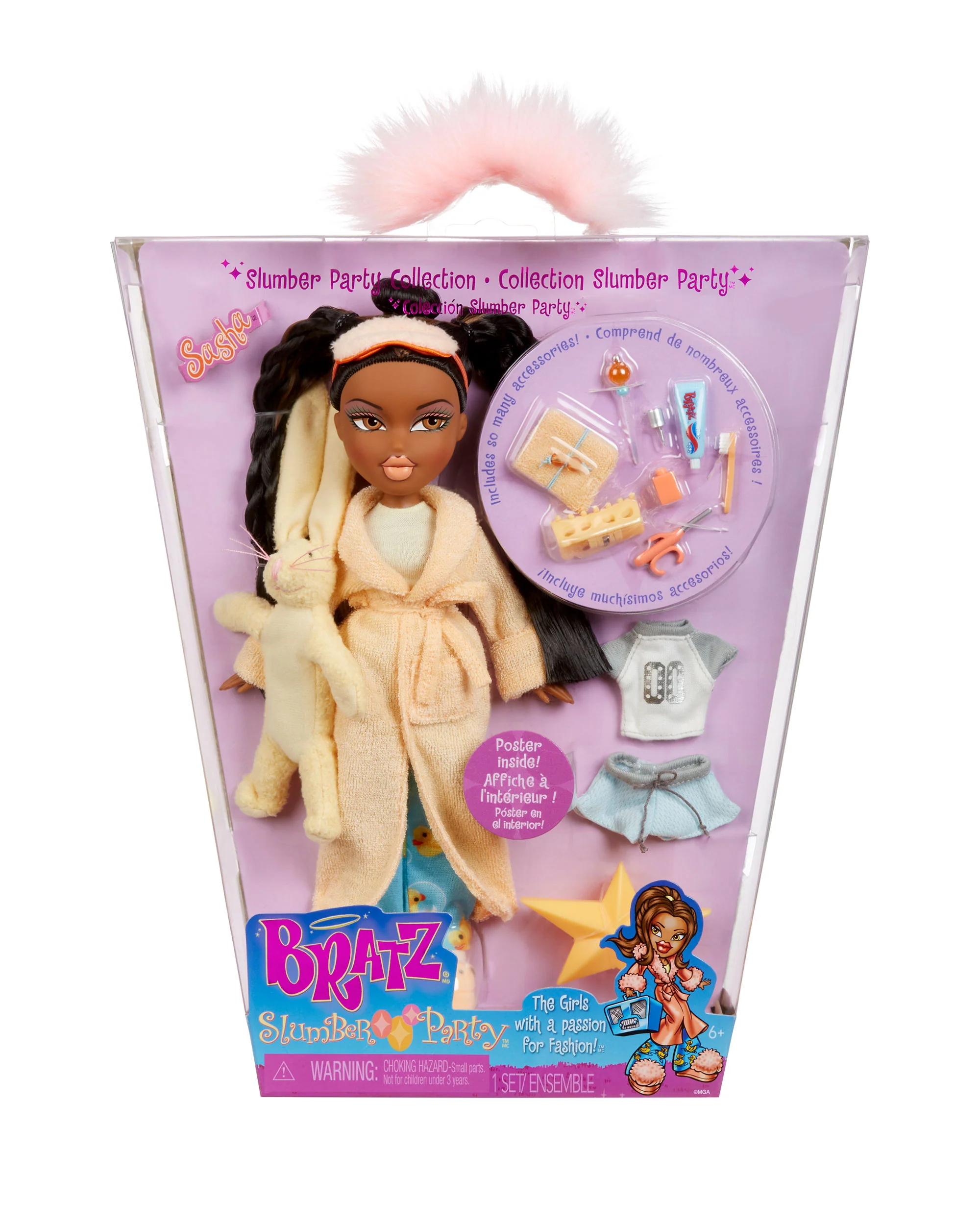 Bratz Slumber Party Fashion Doll - Sasha - Image 7