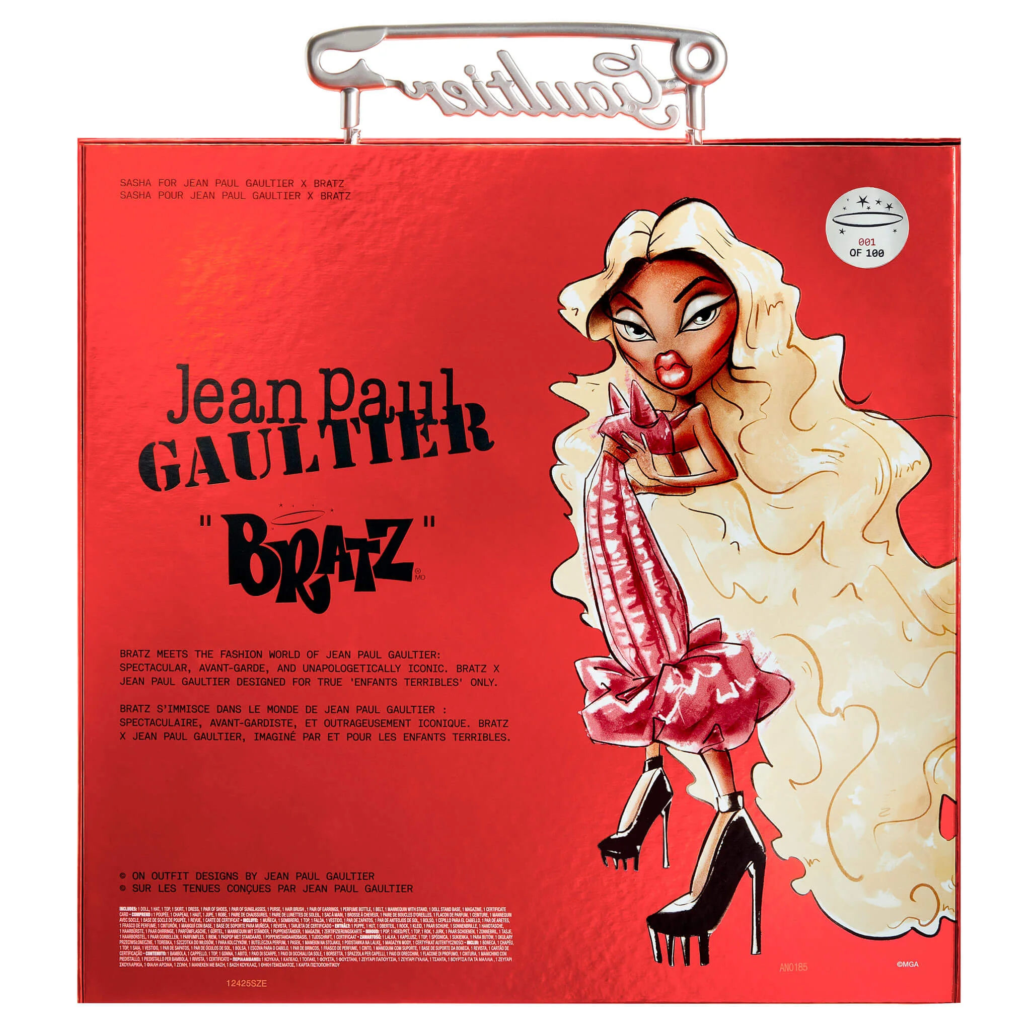 Bratz x Jean Paul Gaultier Fashion Doll in Special Edition Package - Image 9